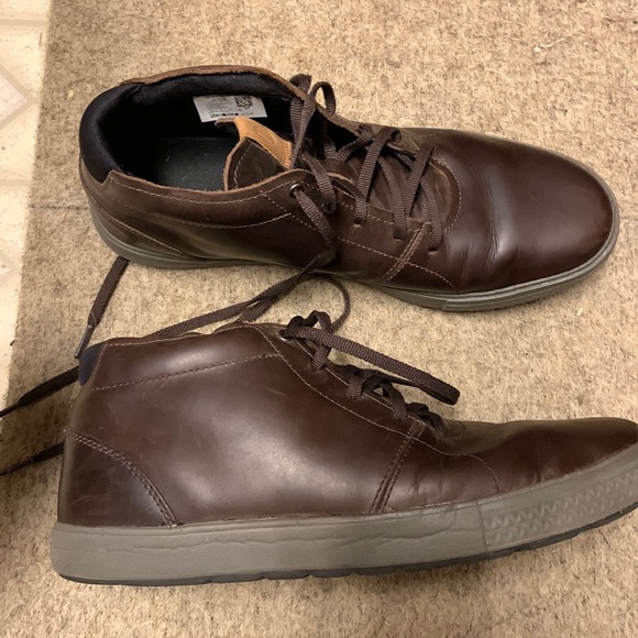 Merrell Other - Merrell Barkley Men's Lace Up Leather Sneaker Brown Size 10 excellent condition